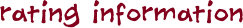 rating information
